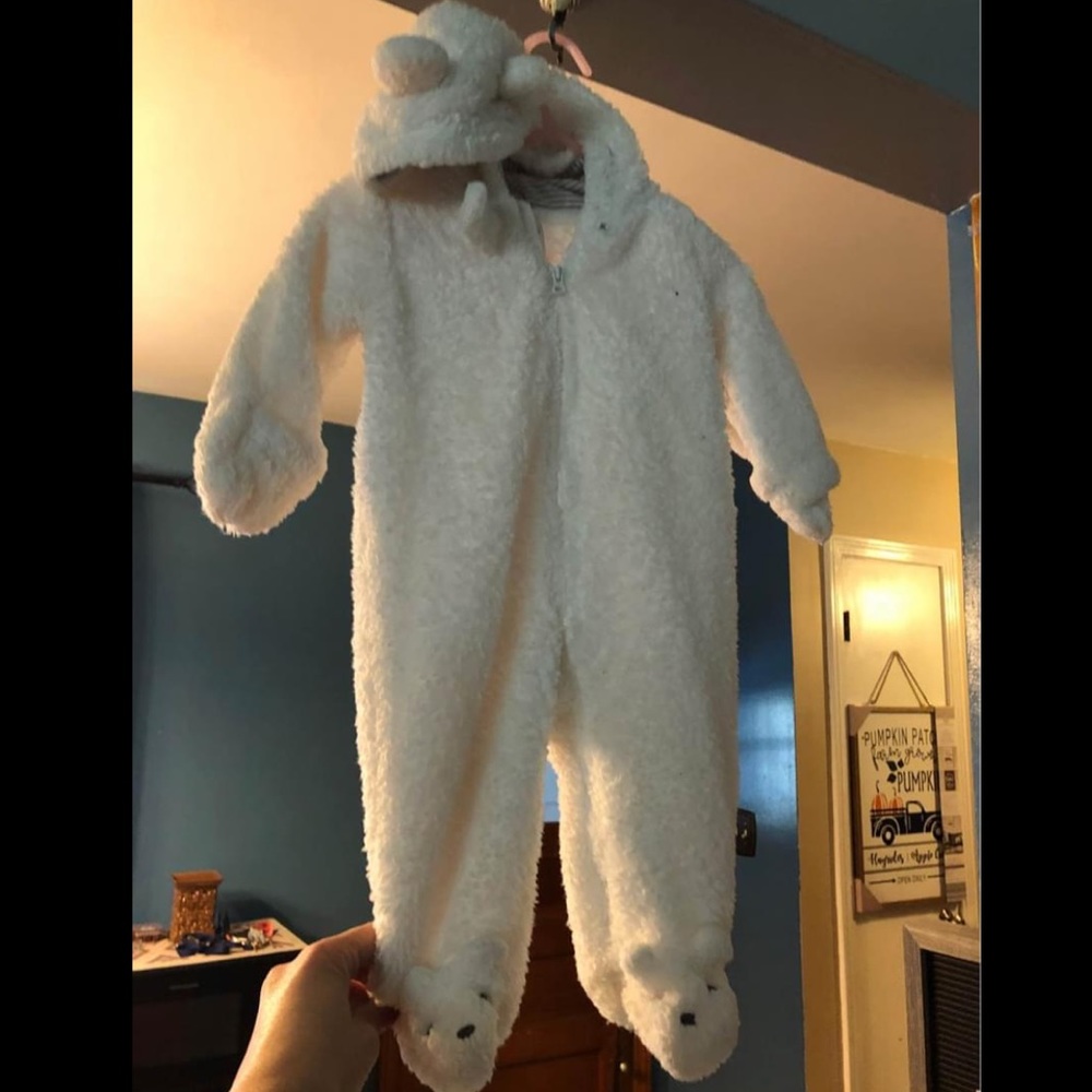 Size 6 months Snow suit fleece